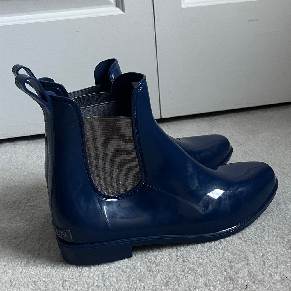 Ralph Lauren Blue Tally Chelsea Rain Boots New size 11B